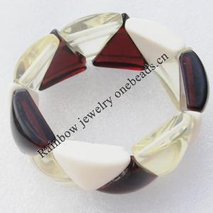 Imitate Amber bracelet, 27mm Length:8.7inch Sold by Bag