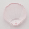 Transparent Acrylic Pendant, Sector 28x28mm Hole:2mm, Sold by Bag