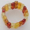 Imitate Amber bracelet, 28x10mm Length:8.7inch Sold by Bag