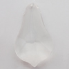 Transparent Acrylic Pendant, 29x50mm Hole:2mm, Sold by Bag