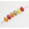 Imitate Amber bracelet, 34x21mm Length:8.2inch Sold by Bag