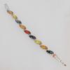 Imitate Amber bracelet, 18x8x8mm Length:8inch Sold by Bag