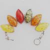 Imitate Amber bracelet, 38x19x12mm Length:8inch Sold by Bag