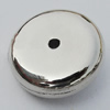 Jewelry findings, CCB plastic Beads, Flat Round 13x13x4.5mm, Hole:1mm sold By Bag
