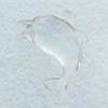 Transparent Acrylic Pendant, Animal 27x25mm Hole:2mm, Sold by Bag