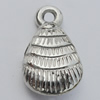 Jewelry findings, CCB plastic Pendant, 14x24mm, Hole:2.5mm sold By Bag