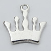 Jewelry findings, CCB plastic Pendant, Crown 15x15mm, Hole:1mm sold By Bag
