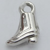 Jewelry findings, CCB plastic Pendant, Boot 8x10mm, Hole:1.5mm sold By Bag