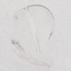 Transparent Acrylic Pendant, 20x27mm Hole:1mm, Sold by Bag