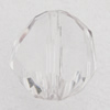 Transparent Acrylic Pendant, Faceted Nugget 20x25mm Hole:2mm, Sold by Bag