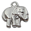Jewelry findings, CCB plastic Pendant, Elephant 14x15mm, Hole:2mm sold By Bag