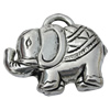 Jewelry findings, CCB plastic Pendant, Elephant 35x29x11mm, Hole:3x5mm sold By Bag