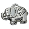 Jewelry findings, CCB plastic Pendant, Elephant 35x29x11mm, Hole:3x5mm sold By Bag