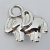 Jewelry findings, CCB plastic Pendant, Elephant 12x10mm, Hole:2mm Sold by Bag