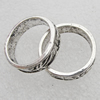 Bead Lead-free Zinc Alloy Jewelry Findings, Donut O:21mm I:13mm, Sold by Bag