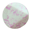 Spray-Painted Acrylic Beads, Flat Round 20x20x6mm hole:1mm Sold by Bag