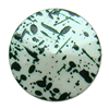 Spray-Painted Acrylic Beads, Flat Round 25x25x9mm hole:1mm Sold by Bag