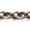 Iron Jewelry Chain, Lead-free Link's size 10.6x8.7mm, Sold by Group