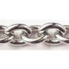 Iron Jewelry Chain, Lead-free Link's size 9.2x8mm, Sold by Group