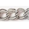 Iron Jewelry Chain, Lead-free Link's size 18.4x14mm, Sold by Group