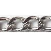 Iron Jewelry Chain, Lead-free Link's size 11.7x7.7mm, Sold by Group