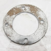 Iron Jewelry finding Pendant Lead-free, Donut 17x17x1mm Hole:1mm, Sold by Bag