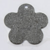 Iron Jewelry finding Pendant Lead-free, Flower 16mm Hole:1mm, Sold by Bag