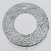 Iron Jewelry finding Pendant Lead-free, Donut 20mm Hole:1mm, Sold by Bag