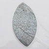 Iron Jewelry finding Pendant Lead-free, Horse Eye 29x16mm Hole:1mm, Sold by Bag