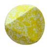 Spray-Painted Acrylic Beads, Flat Round 35x35x6mm hole:1mm Sold by Bag