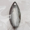 Iron Jewelry finding Pendant Lead-free, Horse Eye 20x9x2mm Hole:1mm, Sold by Bag