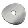 Iron Jewelry finding Pendant Lead-free, Round 10x10x1mm Hole:2mm, Sold by Bag