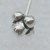 Bead Lead-free Zinc Alloy Jewelry Findings, 3x55x0.7mm Sold by Bag