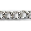 Iron Jewelry Chain, Lead-free Link's size 11.7x8.1mm, Sold by Group