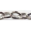 Iron Jewelry Chain, Lead-free Link's size 13.5x9.5mm, Sold by Group
