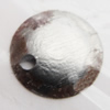 Iron Jewelry finding Pendant Lead-free, Round 8mm, Sold by Bag
