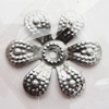 Iron Jewelry finding Pendant Lead-free, Flower 18mm, Sold by Bag