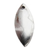 Iron Jewelry finding Pendant Lead-free, Horse Eye 16x7mm, Sold by Bag