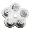 Iron Jewelry finding Pendant Lead-free, Flower 12mm, Sold by Bag