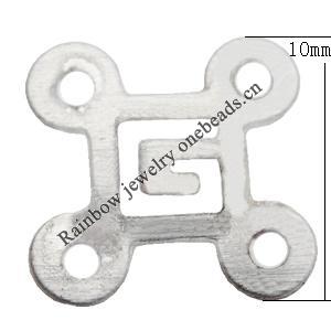 Iron Jewelry finding Connectors/links Pb-free, 10mm, Sold by Bag