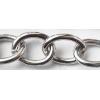 Iron Jewelry Chain, Lead-free Link's size 13.7x10.4mm, Sold by Group