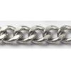Iron Jewelry Chain, Lead-free Link's size 9x7.2mm, Sold by Group