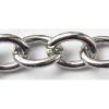 Iron Jewelry Chain, Lead-free Link's size 10.3x8.3mm, Sold by Group