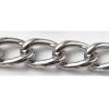 Iron Jewelry Chain, Lead-free Link's size 11.4x6.8mm, Sold by Group