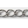 Iron Jewelry Chain, Lead-free Link's size 14.2x9.2mm, Sold by Group