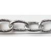 Iron Jewelry Chain, Lead-free Link's size 13.8x8.8mm, Sold by Group