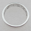 Bead Lead-free Zinc Alloy Jewelry Findings, O:21mm I:17mm Sold by Bag