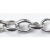 Iron Jewelry Chain, Lead-free Link's size 9x7mm, Sold by Group
