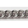 Iron Jewelry Chain, Lead-free Link's size 8.6x5.9mm, Sold by Group