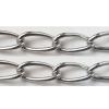 Iron Jewelry Chain, Lead-free Link's size 15.1x7.2mm, Sold by Group